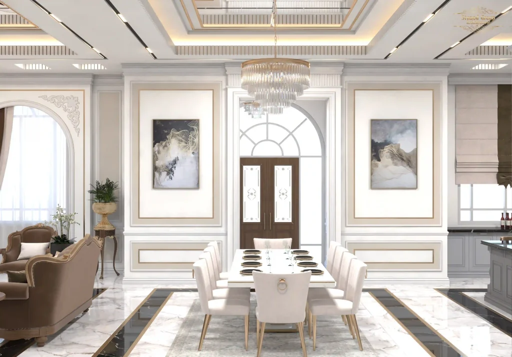 طراحی پذیرایی لوکس